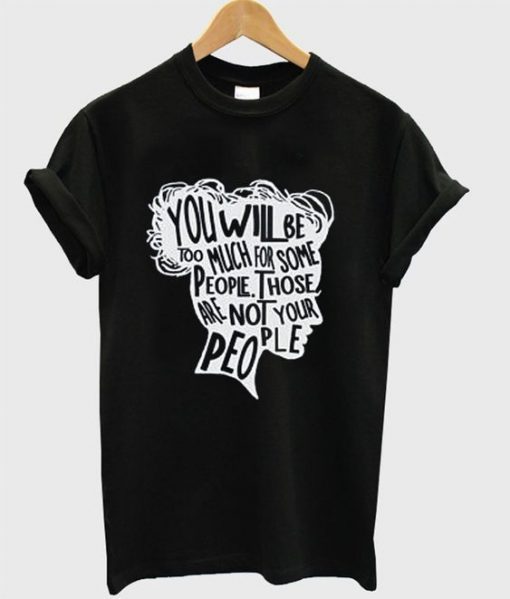 Not Your People Tshirt RE23