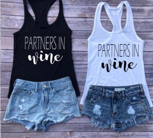 PARTNERS IN WINE TANK TOP ZX06