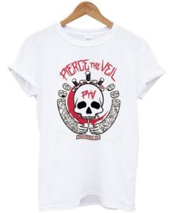 Pierce The Veil Skull T-Shirt RE23