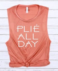 Plie All Day Muscle Tank Top ZX06