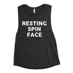 RESTING SPIN FACE TANK TOP ZX06
