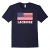 SA Flag Lacrosse Tshirt RE23