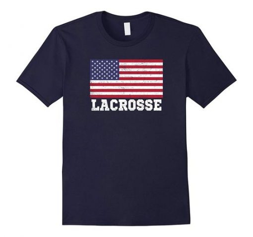 SA Flag Lacrosse Tshirt RE23