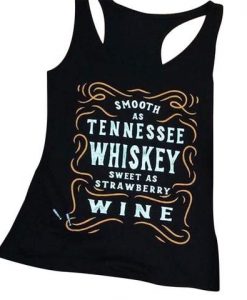 SMOOTH AS TENNESSEE WHISKEY TANK TOP ZX06