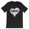 Shawn Heart Short-Sleeve Unisex T Shirt ZX06