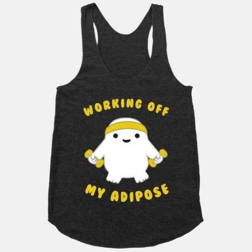 WORKING OFF MY ADIPOSE TANK TOP ZX06