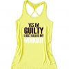 YES IM GUILTY TANK TOP ZX06