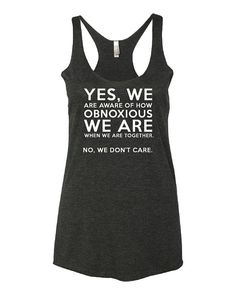 YES WE TANK TOP ZX06