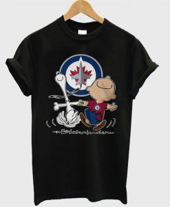 charlie brown and snoopy t-shirt ZX03