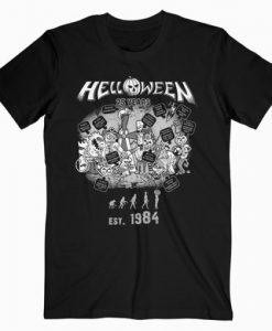 25 Years Helloween Band T-Shirt RE23
