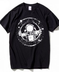 Astronaut Print T-Shirt ZX06