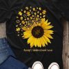 Autism Sunflower Accept T Shirt ZX06