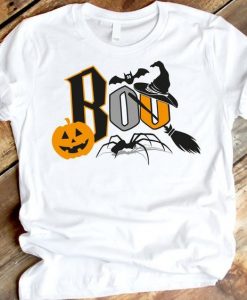 BOO HALLOWIN WHITE TSHIRT ZX06