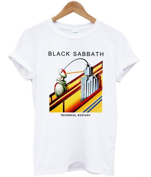 Black Sabbath Technical Ecstacy T shirt ZX06