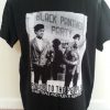 Black panther party T-shirt ZX06