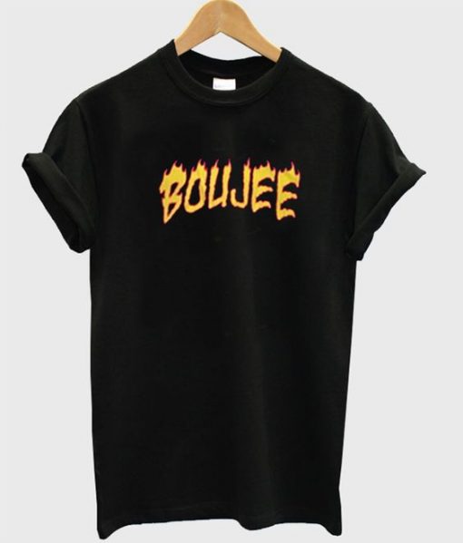 Boujee Fire Thrasher T shirt ZX06