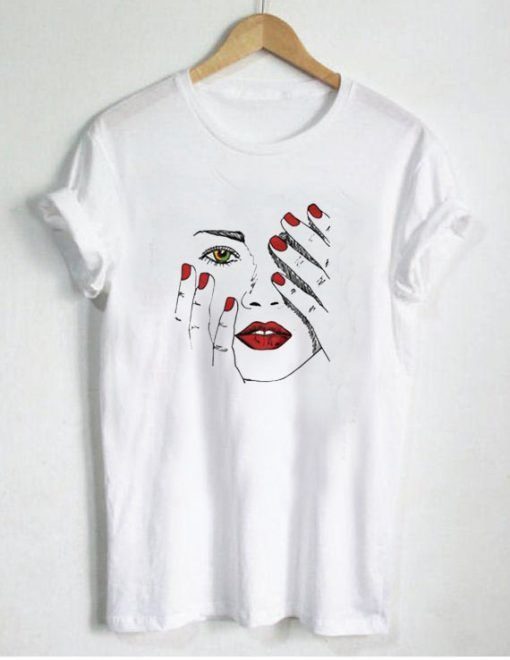 Buy Beautiful Woman T-Shirt ZX06