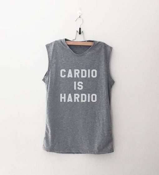 CARDIO IS HARDIO TANK TOP ZX06