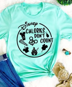 Calories Dont count T-shirt ZX06