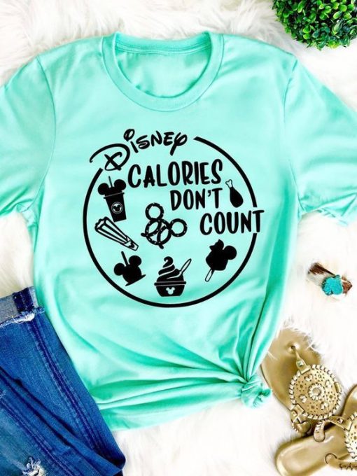 Calories Dont count T-shirt ZX06