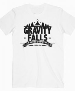 Camp Gravity Fall Graphic T-Shirt RE23