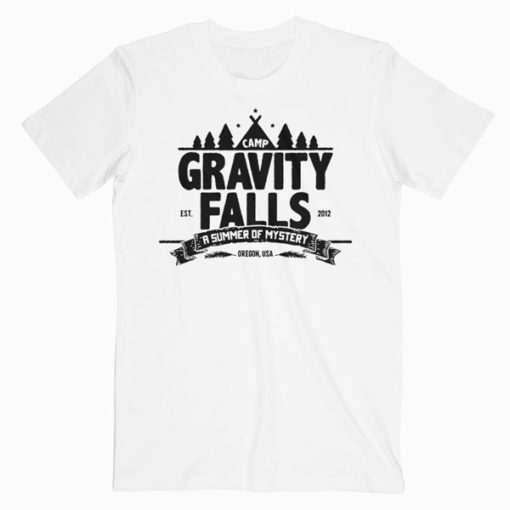 Camp Gravity Fall Graphic T-Shirt RE23