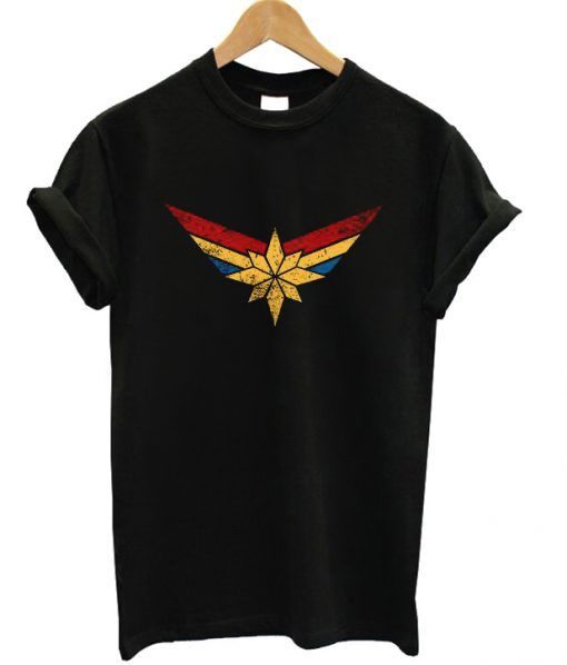 Captain-Marvel-Logo-T-shirt ZX06