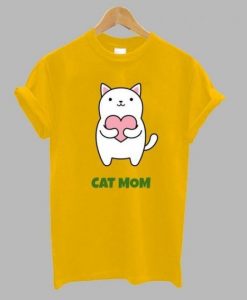 Cat Mom T Shirt ADR