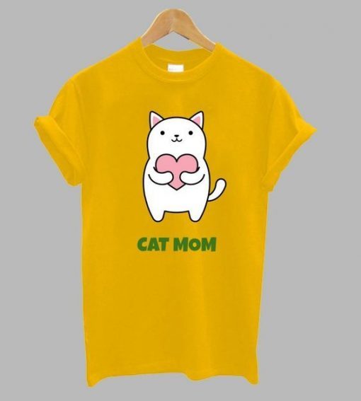 Cat Mom T Shirt ADR