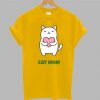 Cat Mom T Shirt ZX06