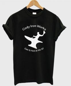 Cody Iron Works T shirt ZX06