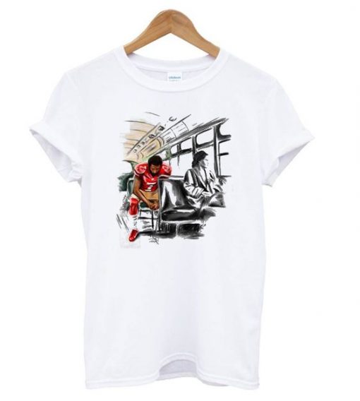 Colin Kaepernick and Rosa Parks T shirt ZX06