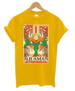 Comics Aquaman T shirt ZX06