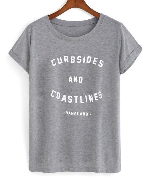 Curbside And Coastlines T-shirt RE23