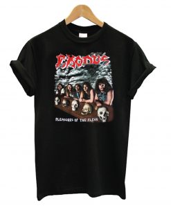 EXODUS PLEASURES OF THE FLESH BLACK T shirt IGS