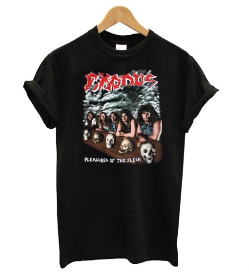 EXODUS PLEASURES OF THE FLESH BLACK T shirt IGS