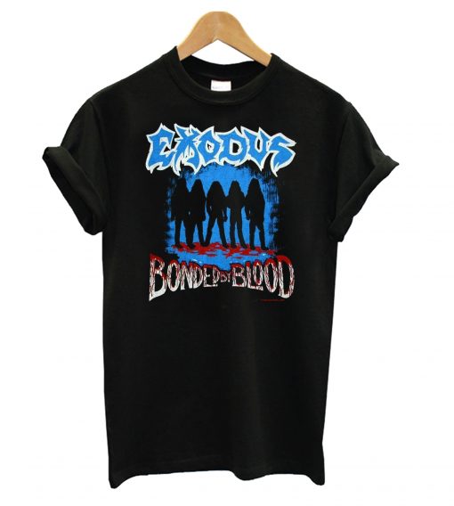 EXODUS Vintage 80's World Tour 1986 Bonded By Blood T shirt IGS