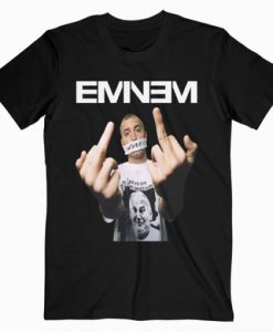 Eminem Middle Finger Band T-Shirt RE23