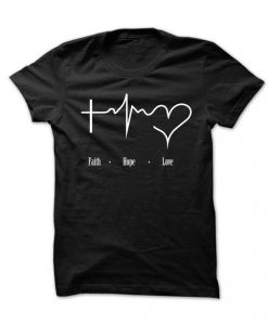 Faith Hope Love t shirt ZX03