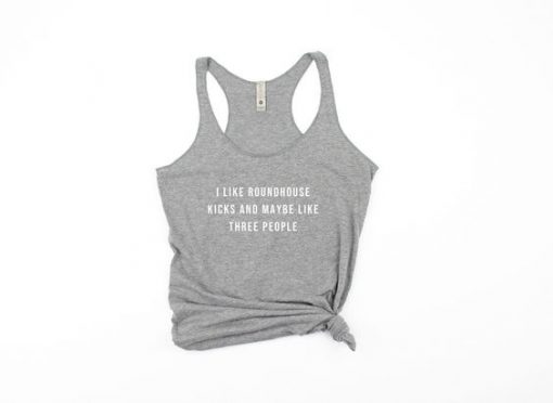 I LIKEROUNDHOUSE KICKS TANK TOP ZX06