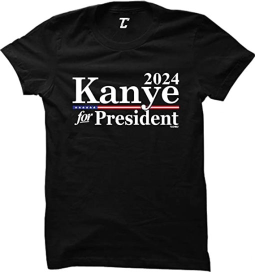 Kanye For President 2024 T-shirt RE23