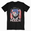 Lincoln 4th of July Merica American Flag Gifts T-Shirt RE23