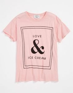 Love And Ice Cream Tshirt ZX06