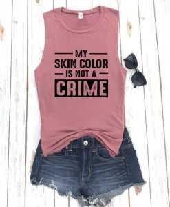 MY SKIN COLOR CRIME TANK TOP ZX06
