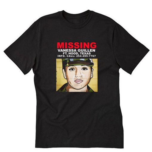 Missing Vanessa Guillen Mural T-Shirt RE23