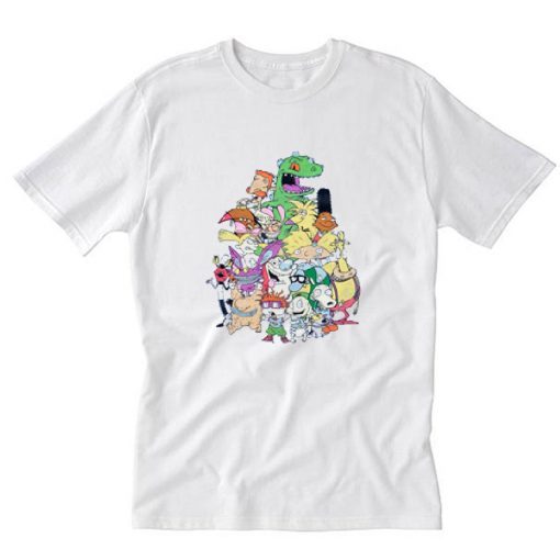 Nickelodeon Retro Group T-Shirt RE23