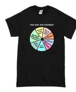 Once In A Lifetime Pie Chart T-Shirt RE23