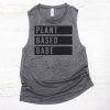 PLANT BASED BABE TANK TOP ZX06