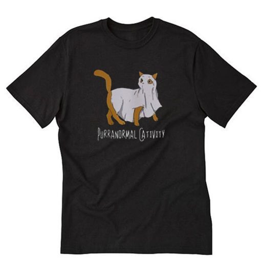 Purranormal Cativity Halloween T-Shirt RE23