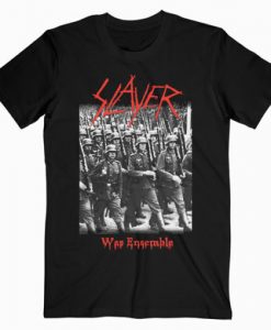 Slayer War Ensemble Band T-Shirt RE23